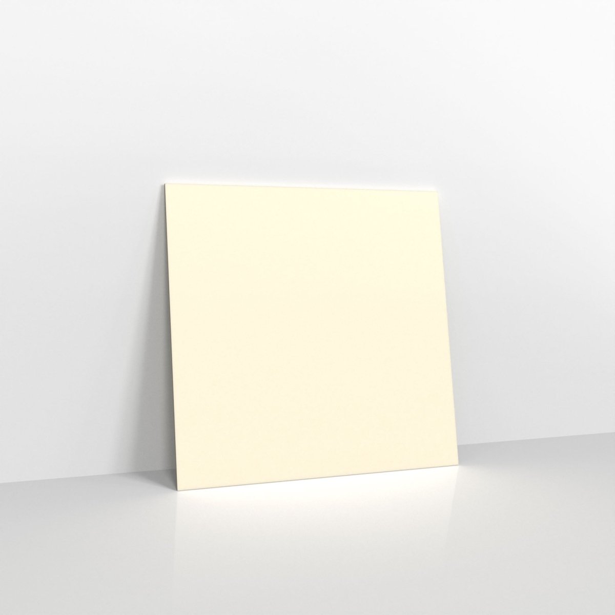 Ivory Coloured Gummed V Flap Envelopes - Square - 110 x 110mm