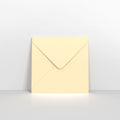 GC130130MA - Magnolia Coloured Gummed V Flap Envelopes - Greeting Card Envelopes