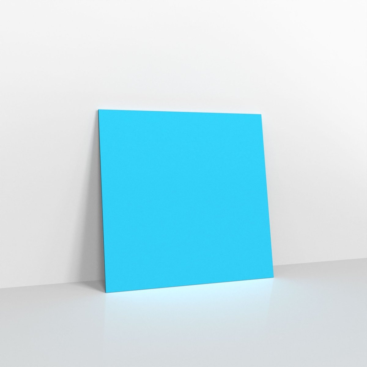 Mid Blue Coloured Gummed V Flap Envelopes - Square - 130 x 130mm