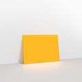 GC133DY - Dark Yellow Coloured Gummed V Flap Envelopes - Greeting Card Envelopes