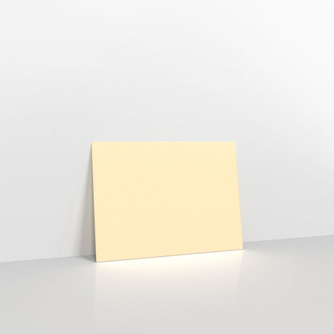 GC133MA - Magnolia Coloured Gummed V Flap Envelopes - Greeting Card Envelopes