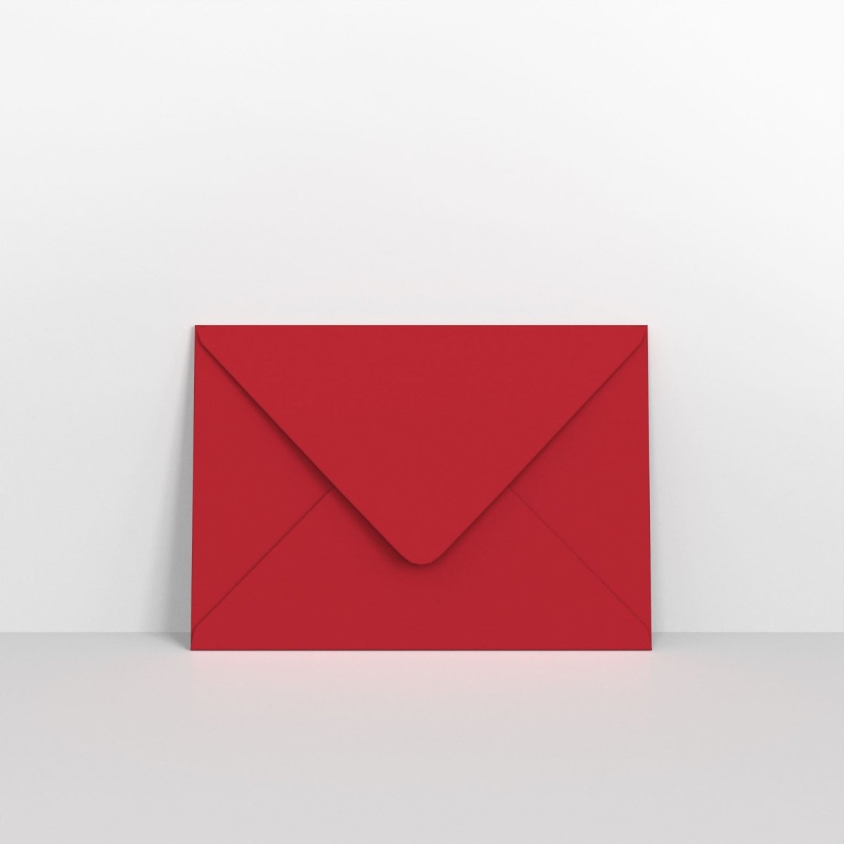 Dark Red Coloured Gummed V Flap Envelopes - 152 x 216mm