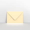 GC152216MA - Magnolia Coloured Gummed V Flap Envelopes - Greeting Card Envelopes