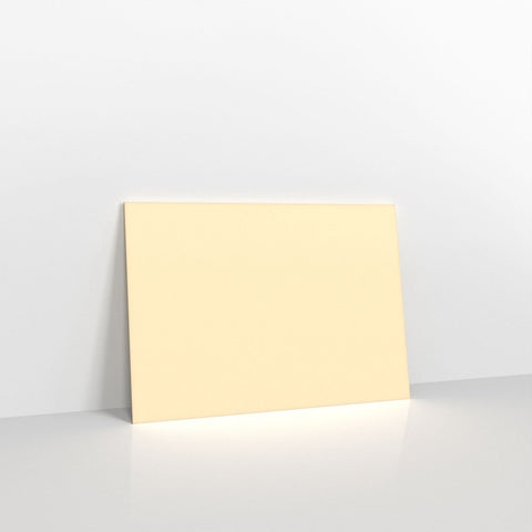 GC152216MA - Magnolia Coloured Gummed V Flap Envelopes - Greeting Card Envelopes