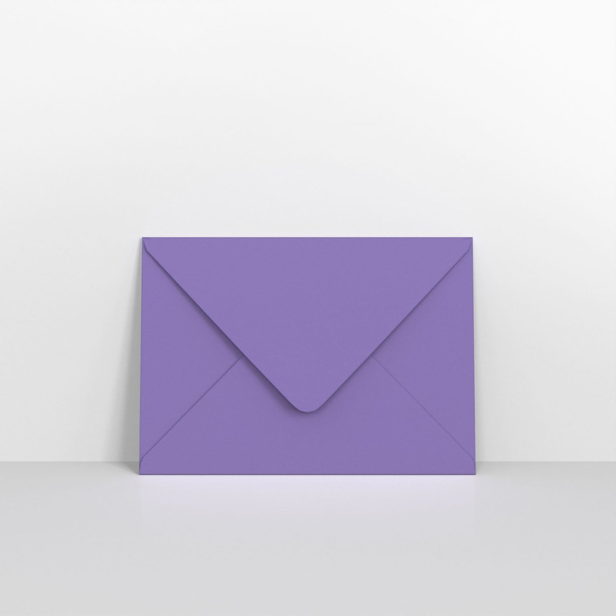 Purple Coloured Gummed V Flap Envelopes - 120gsm 152 x 216mm