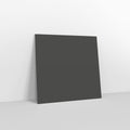GC155155BL - Black Coloured Gummed V Flap Envelopes - Greeting Card Envelopes