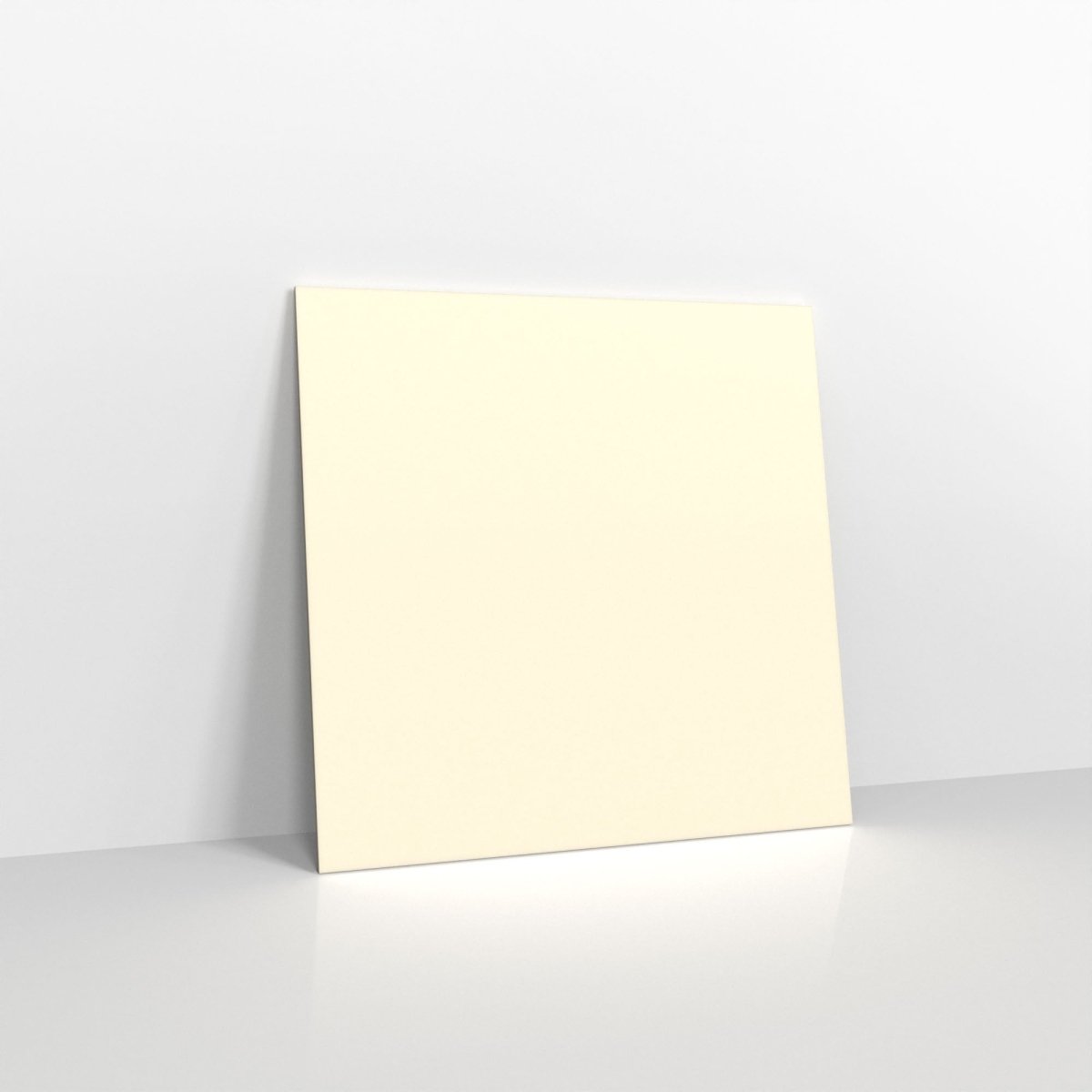 Ivory Coloured Gummed V Flap Envelopes - Square - 150 x 150mm