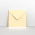 GC155155MA - Magnolia Coloured Gummed V Flap Envelopes - Greeting Card Envelopes