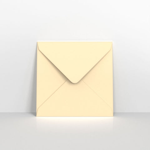 GC155155MA - Magnolia Coloured Gummed V Flap Envelopes - Greeting Card Envelopes