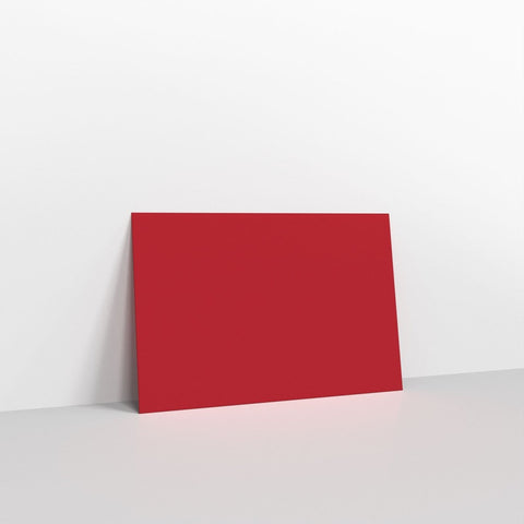 GC65DR - Dark Red Coloured Gummed V Flap Envelopes - Greeting Card Envelopes