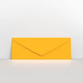 GC80215DY - Dark Yellow Coloured Gummed V Flap Envelopes - Greeting Card Envelopes