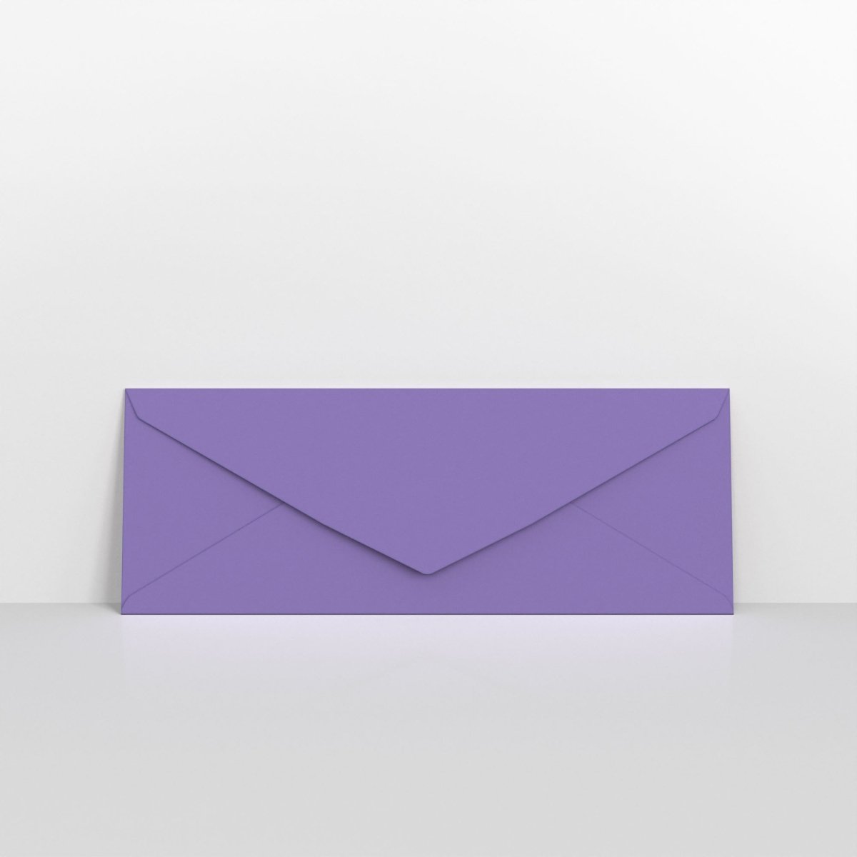 Purple Coloured Gummed V Flap Envelopes - 120gsm 80 x 215mm