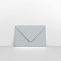 GC95122PGY - Pale Grey Coloured Gummed V Flap Envelopes - Greeting Card Envelopes