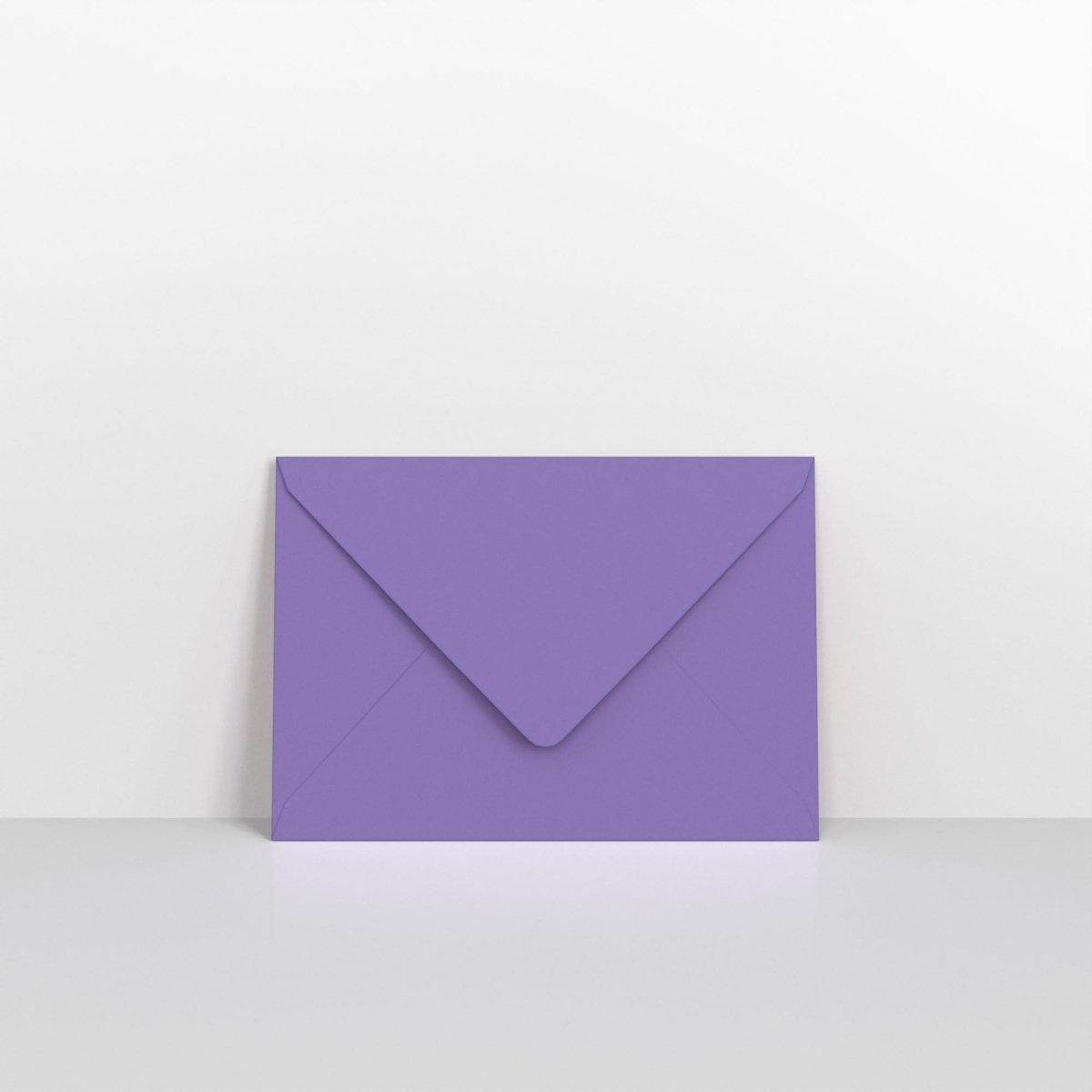 Purple Coloured Gummed V Flap Envelopes - 120gsm 95 x 122mm