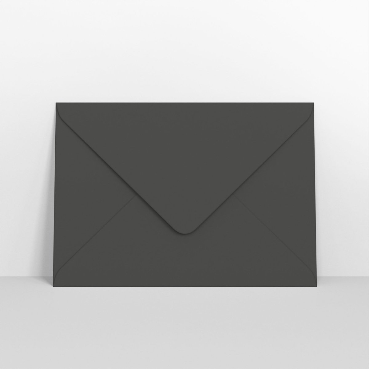 Black Coloured Gummed V Flap Envelopes - C4 - 229 x 324mm
