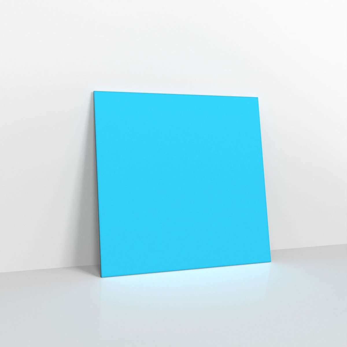 Mid Blue Coloured Gummed V Flap Envelopes -
