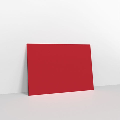 GCC5DR - Dark Red Coloured Gummed V Flap Envelopes - Greeting Card Envelopes