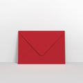 GCC5DR - Dark Red Coloured Gummed V Flap Envelopes - Greeting Card Envelopes