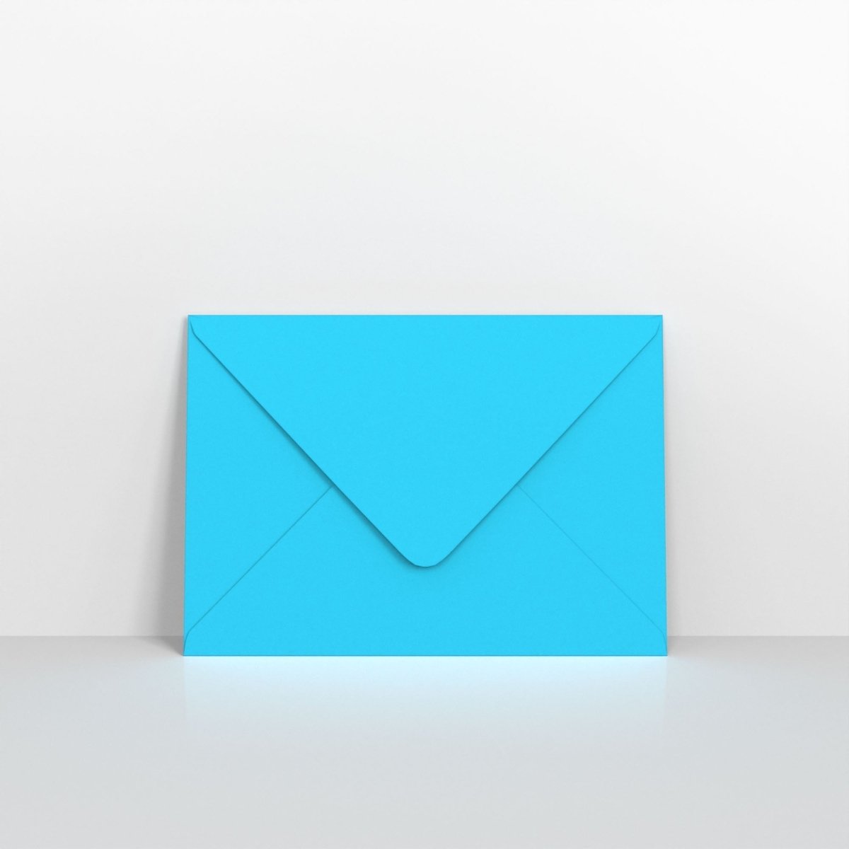 Mid Blue Coloured Gummed V Flap Envelopes - C5 - 162 x 229mm
