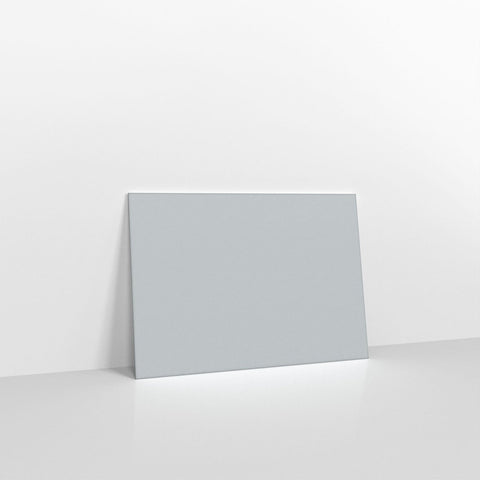 GCC5PGY - Pale Grey Coloured Gummed V Flap Envelopes - Greeting Card Envelopes