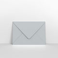 GCC5PGY - Pale Grey Coloured Gummed V Flap Envelopes - Greeting Card Envelopes