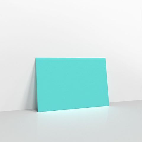 GCC5REB - Robin Egg Blue Coloured Gummed V Flap Envelopes - Greeting Card Envelopes