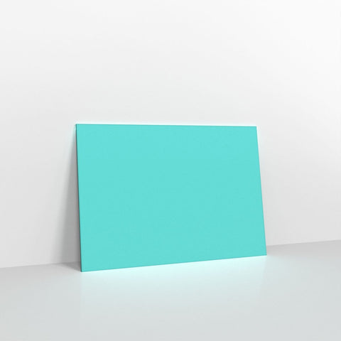 GCC5REB - Robin Egg Blue Coloured Gummed V Flap Envelopes - Greeting Card Envelopes