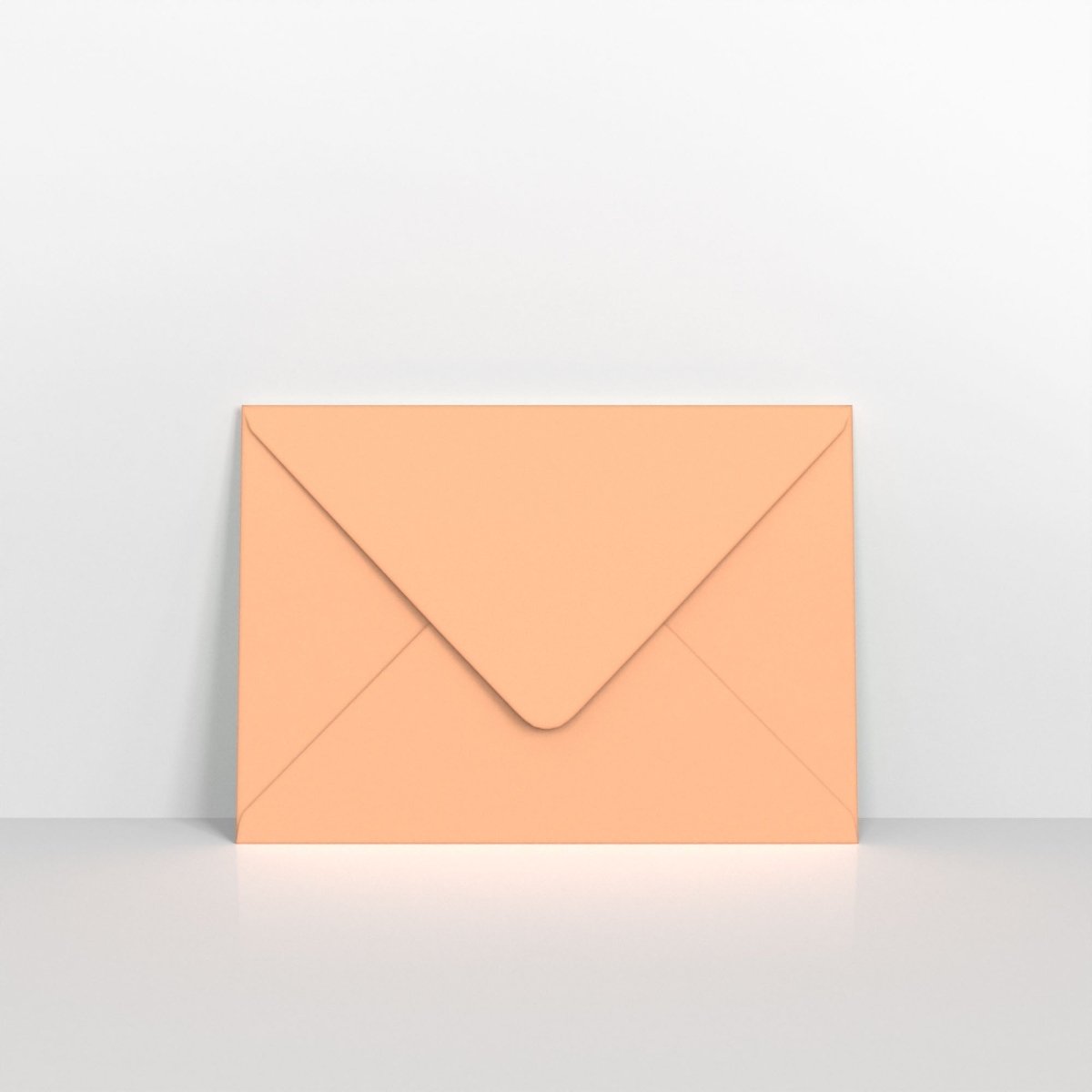 Salmon Pink Coloured Gummed V Flap Envelopes - C5 - 162 x 229mm