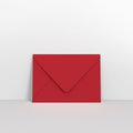 GCC6DR - Dark Red Coloured Gummed V Flap Envelopes - Greeting Card Envelopes