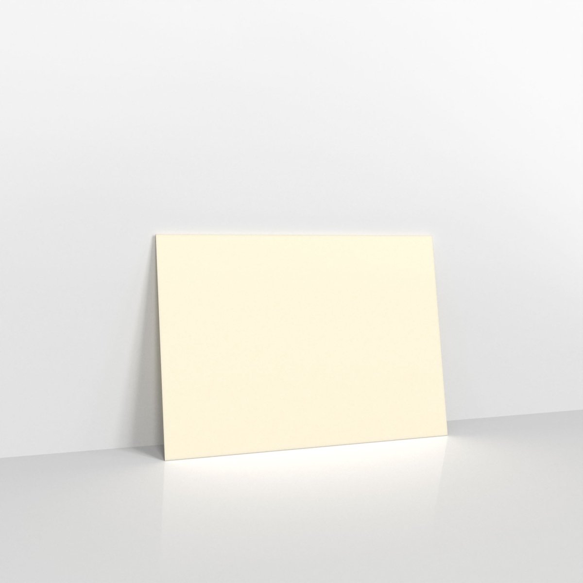 Ivory Coloured Gummed V Flap Envelopes - C6 - 114 x 162mm