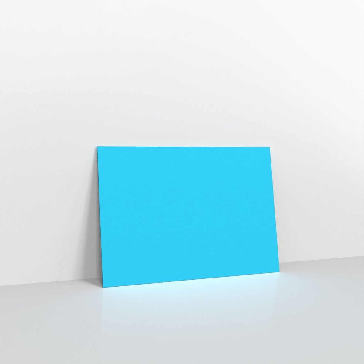Mid Blue Coloured Gummed V Flap Envelopes - C6 - 114 x 162mm