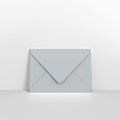 GCC6PGY - Pale Grey Coloured Gummed V Flap Envelopes - Greeting Card Envelopes