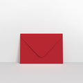 GCC7DR - Dark Red Coloured Gummed V Flap Envelopes - Greeting Card Envelopes