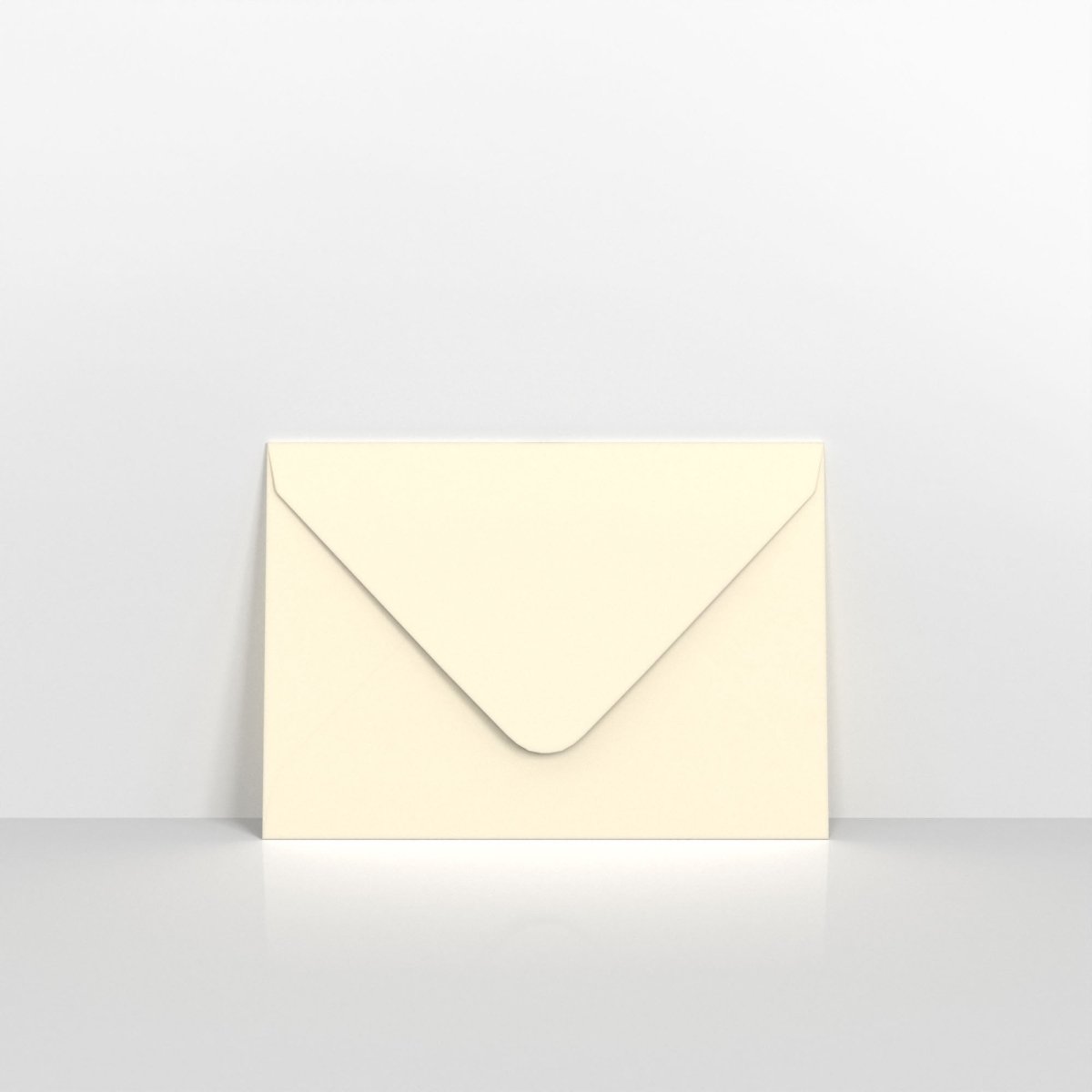 Ivory Coloured Gummed V Flap Envelopes - C7 - 82 x 113mm