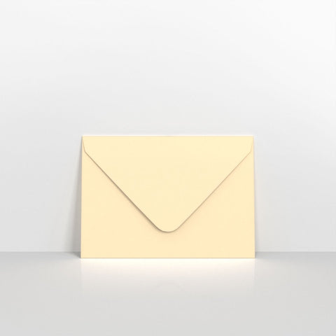 GCC7MA - Magnolia Coloured Gummed V Flap Envelopes - Greeting Card Envelopes