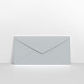 GCDLPGY - Pale Grey Coloured Gummed V Flap Envelopes - Greeting Card Envelopes