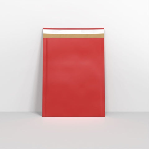 HP340240R - Red Eco Friendly Bubble Bag Mailers - Eco Friendly Bubble Bags Mailers