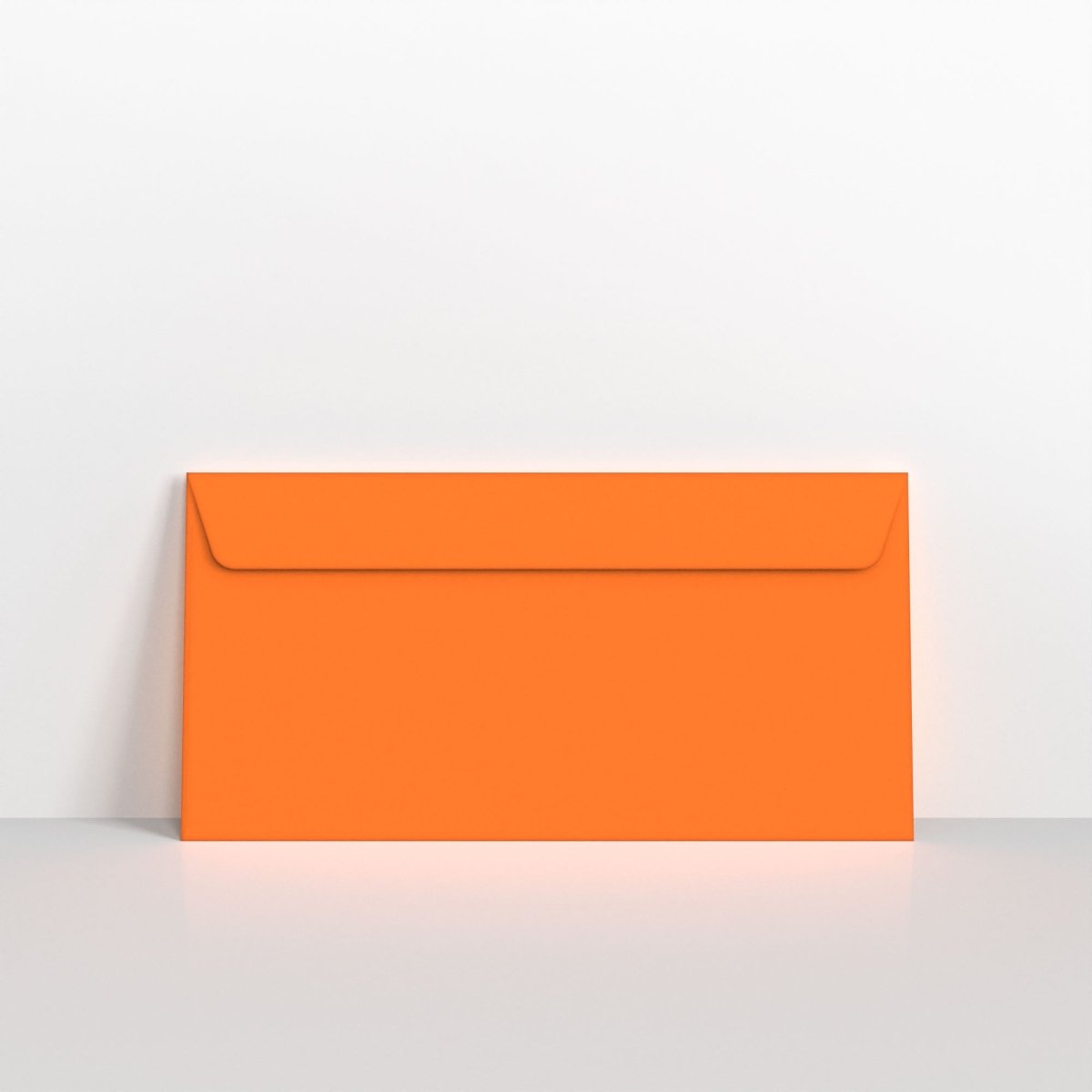 Orange Coloured Peel and Seal Envelopes -