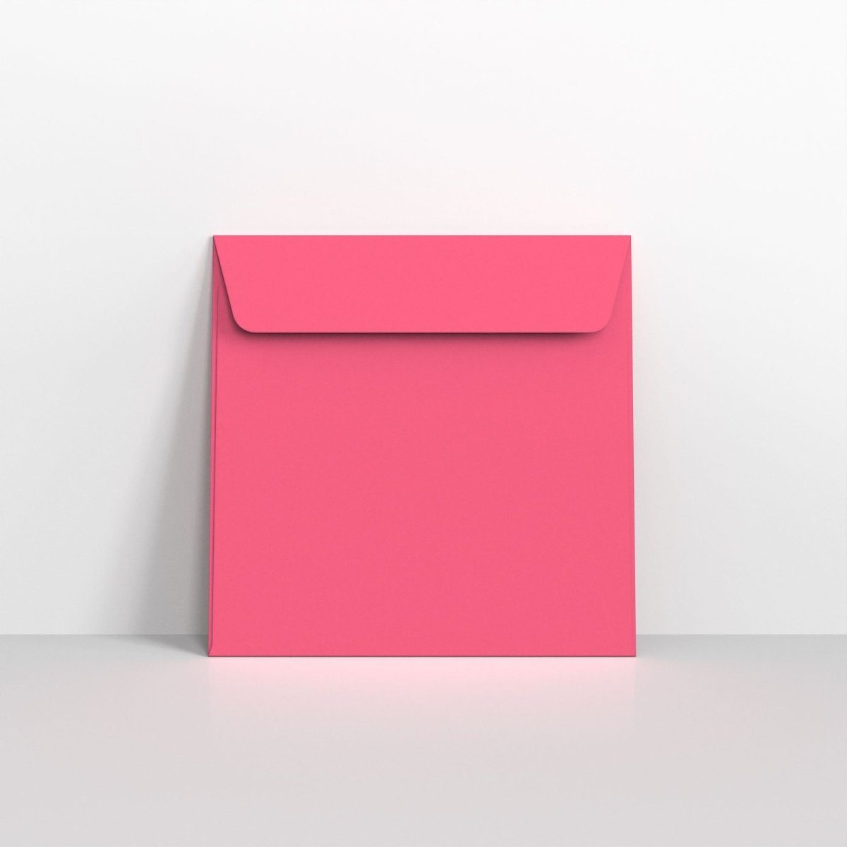 Bright Pink Coloured Peel and Seal Envelopes - Square - 155 x 155mm