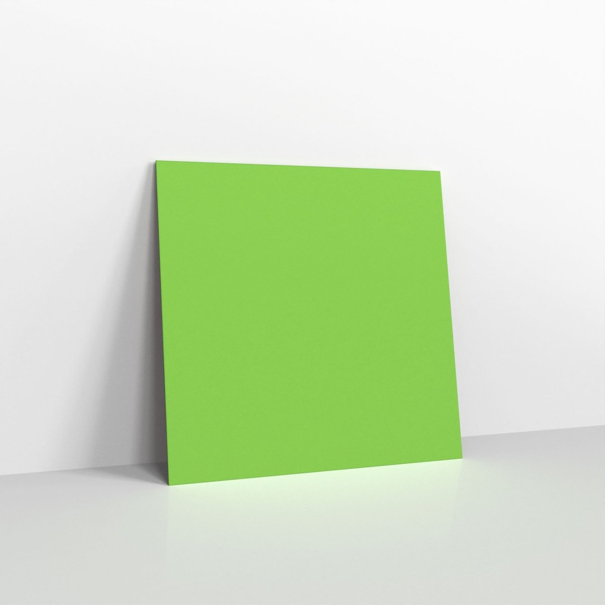 Mid Green Coloured Peel and Seal Envelopes - Square - 155 x 155mm