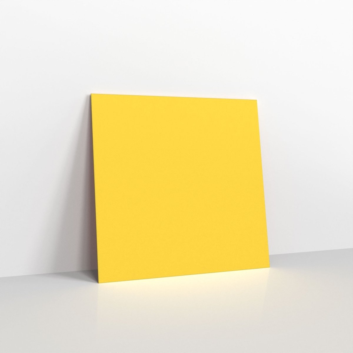 Mid Yellow Coloured Peel and Seal Envelopes - Square - 155 x 155mm