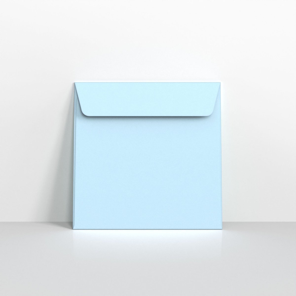 Pale Blue Coloured Peel and Seal Envelopes - Square - 155 x 155mm