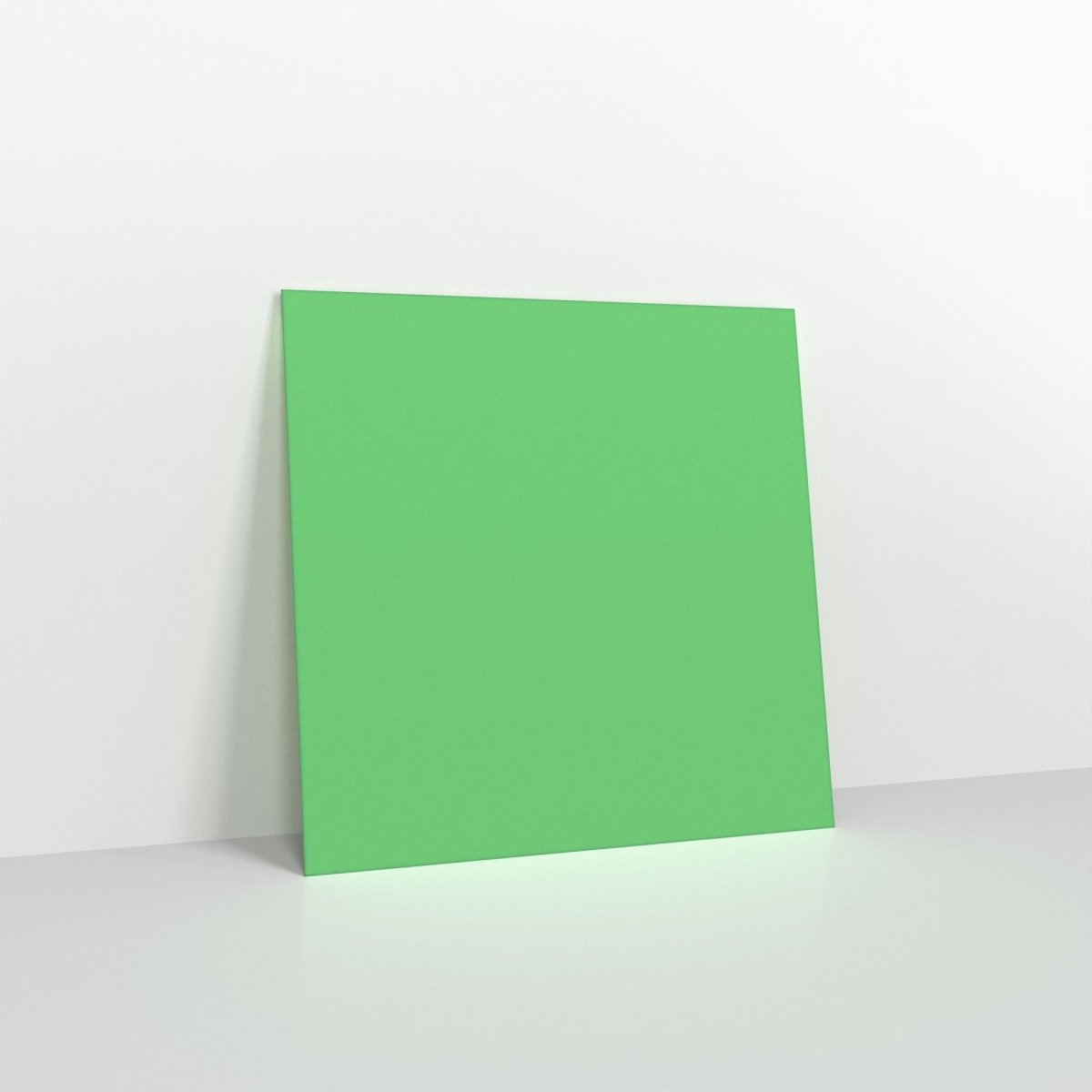 Pale Green Coloured Peel and Seal Envelopes - Square - 155 x 155mm