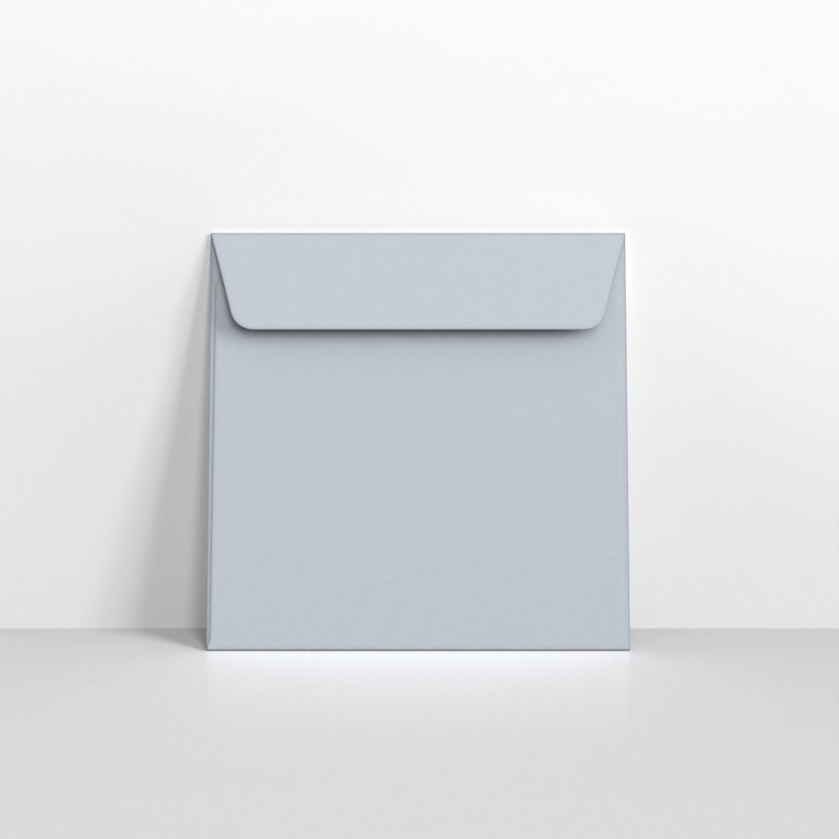 Pale Grey Coloured Peel and Seal Envelopes - Square - 155 x 155mm