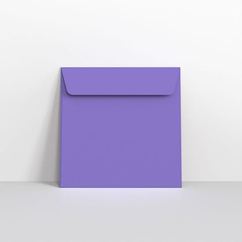 LC155155PU - Purple Coloured Peel and Seal Envelopes - Coloured Peel and Seal Envelope