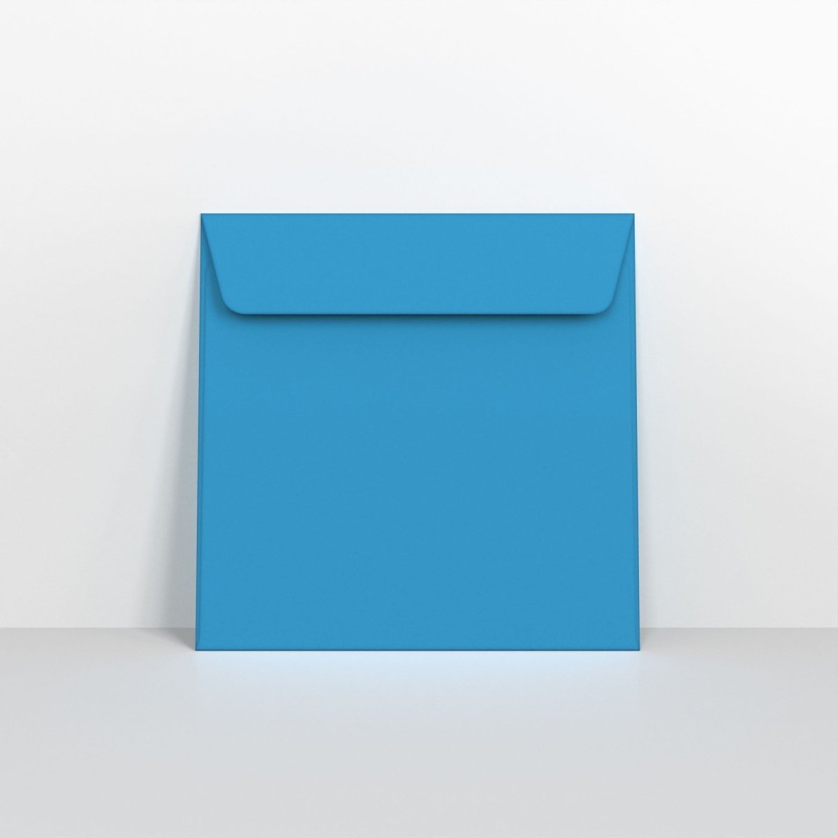 Bright Blue Coloured Peel and Seal Envelopes - Square - 220 x 220mm