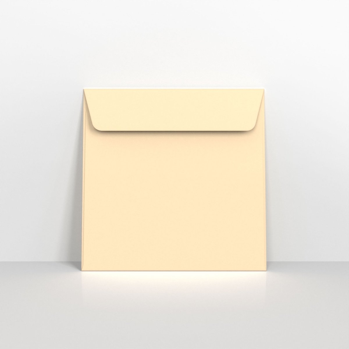 Magnolia Coloured Peel and Seal Envelopes - Square - 220 x 220mm