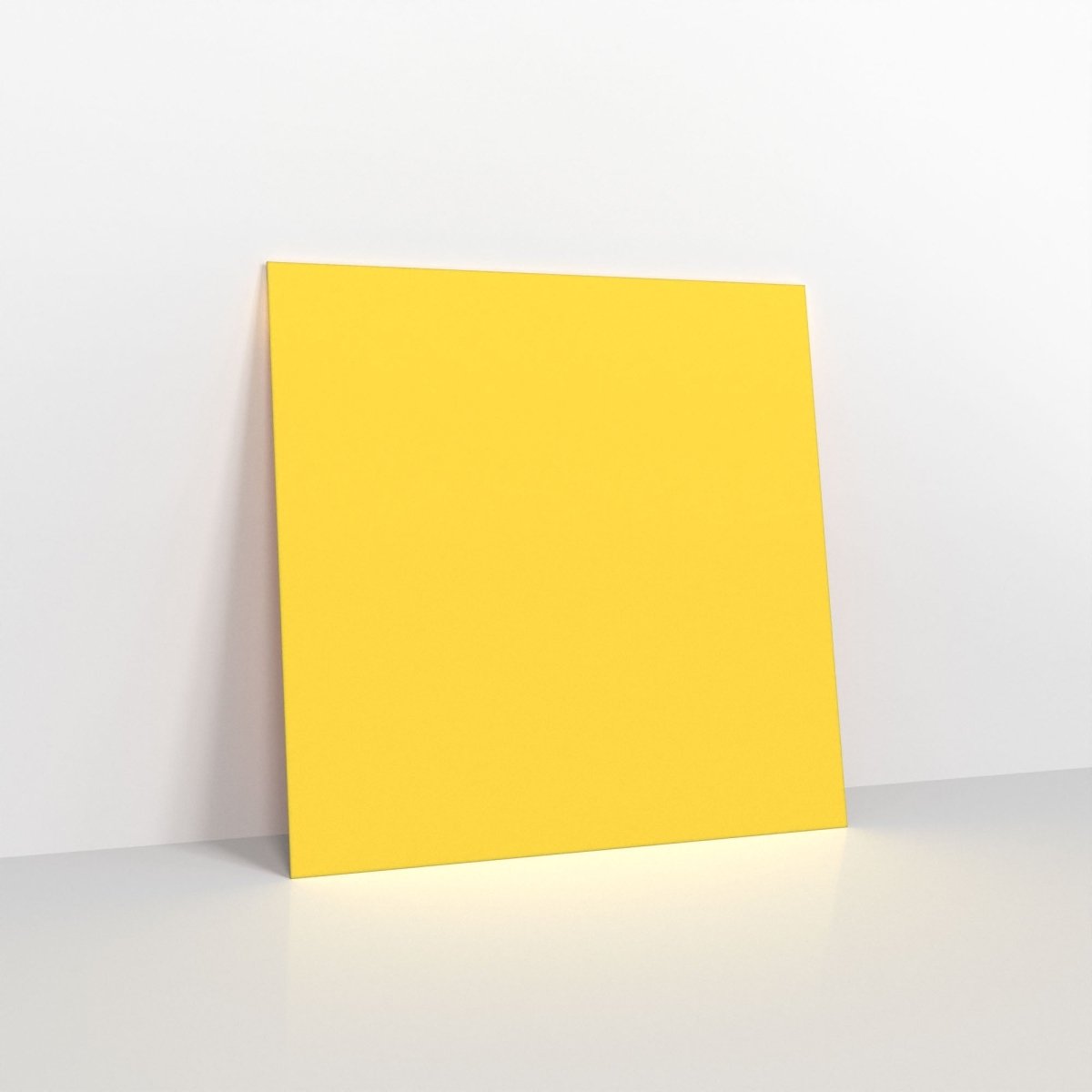 Mid Yellow Coloured Peel and Seal Envelopes - Square - 220 x 220mm