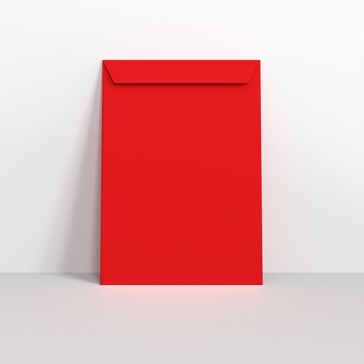 Bright Red Coloured Peel and Seal Envelopes - C4 - 324 x 229mm
