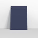 Dark Blue Coloured Peel and Seal Envelopes - C4 - 324 x 229mm